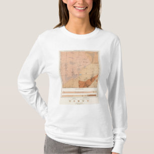 T-shirt Feuille détaillée XXI de géologie