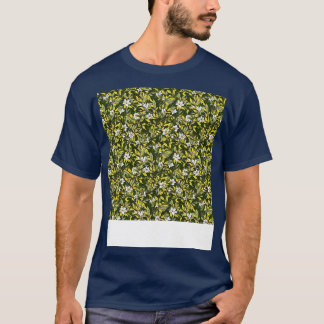 T-shirt Feuille Motif sans couture Feuilles Plante Botaniq
