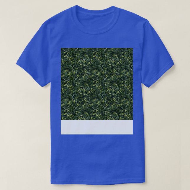 T-shirt Feuille Motif sans couture Feuilles Plante Botaniq (Design devant)