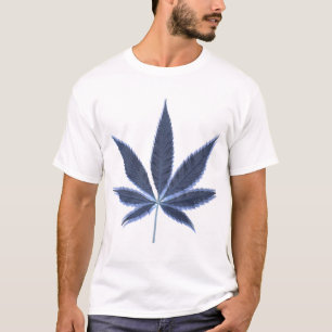 T-shirt Feuille psychédélique de pot