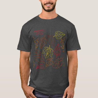 T-shirt Feuilles d'automne