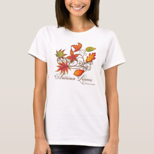 T-shirt Feuilles d'automne