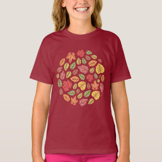 T-shirt Feuilles d'automne