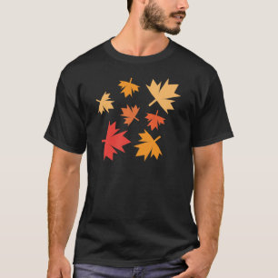 T-shirt Feuilles d'automne