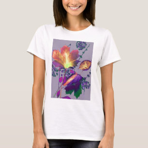 T-shirt Feuilles d'automne à Lilac