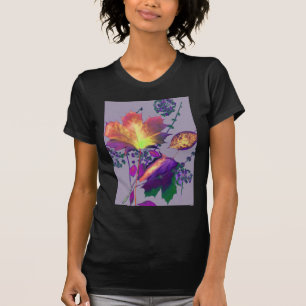 T-shirt Feuilles d'automne à Lilac