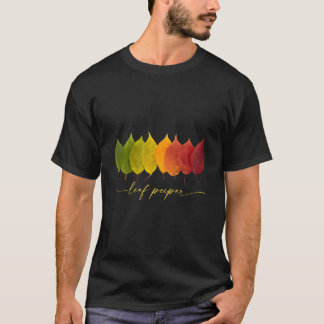 T-shirt Feuilles d'automne aux couleurs changeantes