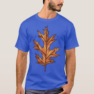 T-shirt Feuilles de chêne Nature Feuilles Arbres Feuilles