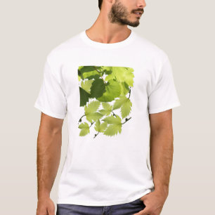 T-shirt Feuilles de vigne verte