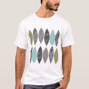 T-shirt Feuilles Texturées 01