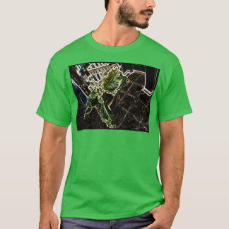 T-shirt Feuilles verts