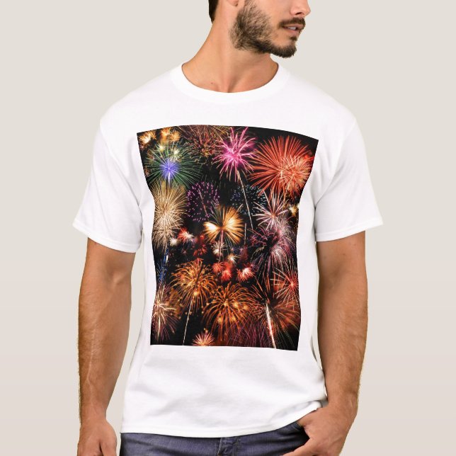 T-shirt Feux d'artifice (Devant)
