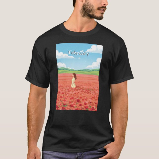 T-shirt février (Devant)