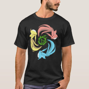 T-shirt FFXIV Summoner - Carbuncles