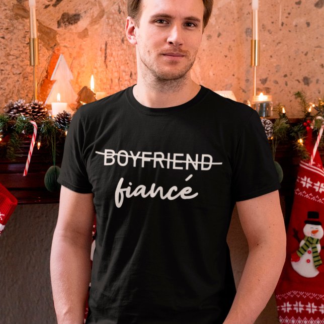 T-shirt Fiançailles Fiance Couples de Fiance Engagé Boyami (Créateur téléchargé)