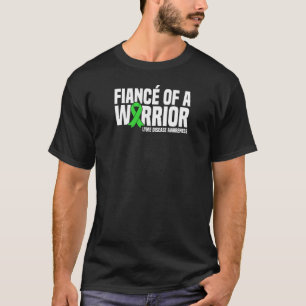 T-shirt Fiance D'Un Guerrier Maladie De Lyme Sensibilisati