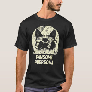 T-shirt Fiancée Chat Chérie Purrsona Incroyable