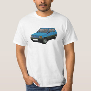 T-shirt Fiat Panda 30 / 45 Mk1 (Tipo 141) Bleu