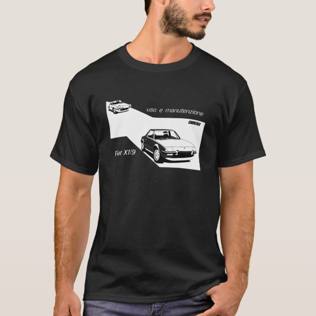 T-SHIRT FIAT X19  (Devant)
