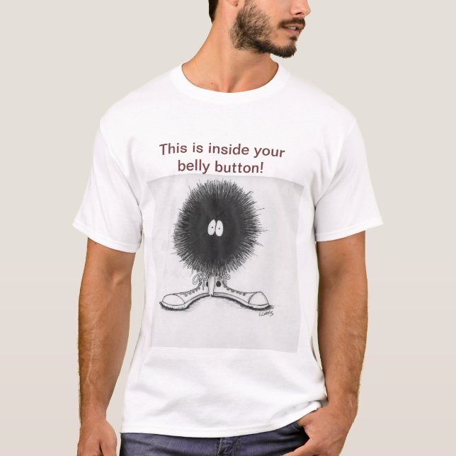 T-shirt Fibre de nombril (Devant)