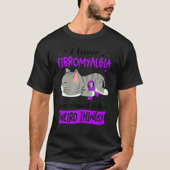 T-shirt Fibromyalgia Awareness (Devant)