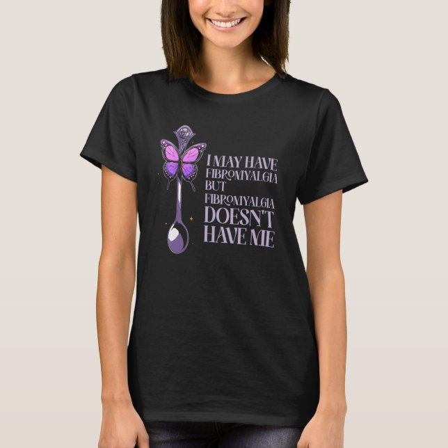T-shirt Fibromyalgie Sensibilisation Fibro Guerrier Surviv (Devant)
