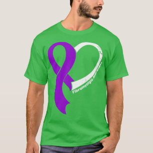 T-shirt Fibromyalgie Sensibilisation Les gens Aiment Coeur