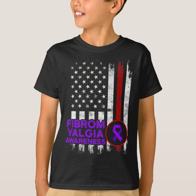 T-shirt Fibromyalgie Survivant Fier Guerrier 13 (Devant)