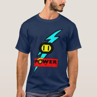 T-shirt Fiche éclair jaune rouge bleu garçon