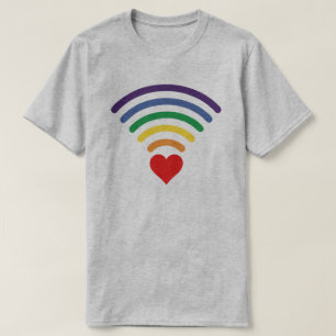 T-SHIRT FIDE VIBE RAINBOW WIFI