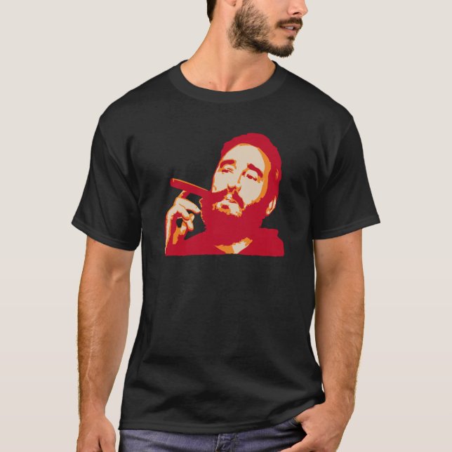 T-shirt Fidel Castro Cuba (Devant)