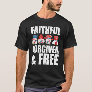 T-shirt Fidèle Pardonné & Libre Fireworks Papa Usa