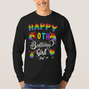 T-shirt Fidget Pop It Anniversaire Joyeux 10e anniversaire