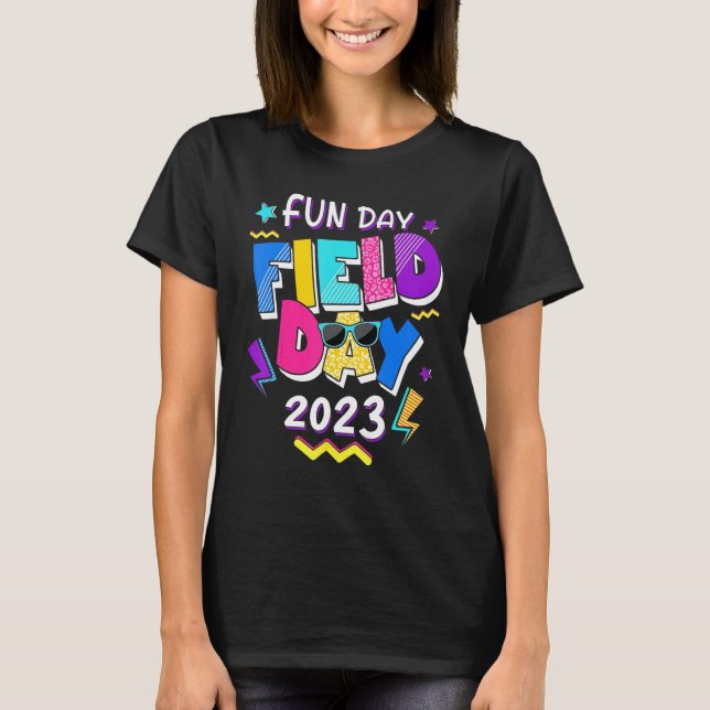 T-shirt Field Day Fun Day 2023  School Trip Teacher Studen (Devant)