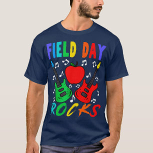 T-shirt Field Day Rocks Funny Teacher Kids Field Day