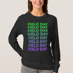 T-shirt Field Fun Day School Trip Vibes Garçons Filles Ens