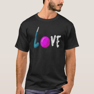 T-shirt Field Hockey Love