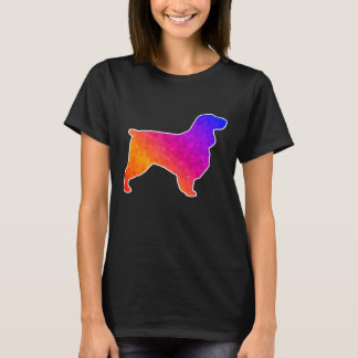 T-shirt Field Spaniel Ar - Conception basse Poly