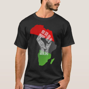 T-shirt Fier Afrique Drapeau continent africain Jeunes Anc