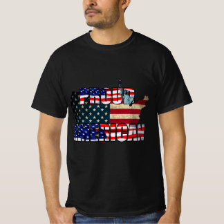 T-SHIRT FIER AMÉRICAIN