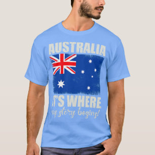 T-shirt Fier Australie patriotique cadeau pour l'Australie