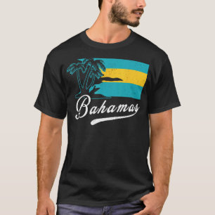 T-shirt Fier Bahamas Bahamians Drapeau Conception cadeau I