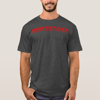 T-shirt Fier barman aux USA