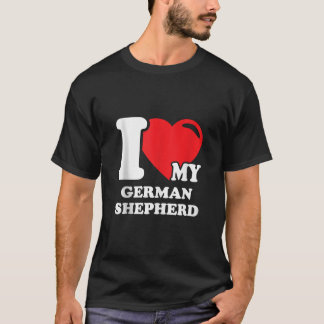 T-shirt Fier berger allemand Chien maman papa Débardeur de