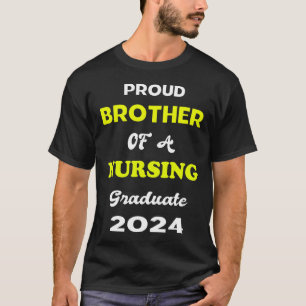 T-shirt Fier Bro d'une diplômée en soins infirmiers de 202