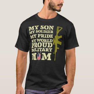 T-shirt Fier cadeau de maman militaire