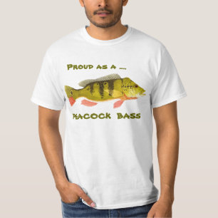 T-shirt Fier comme habillement de basse de paon