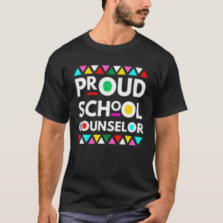 T-shirt Fier conseiller scolaire Noir Histoire Pride Afric