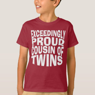 T-shirt fier cousin des jumeaux
