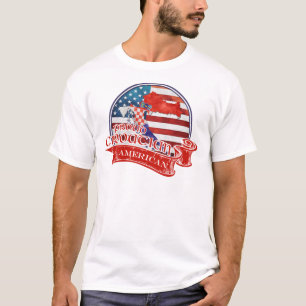 T-shirt Fier Croate Américain